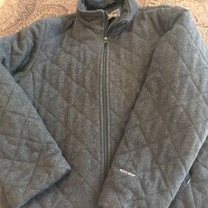 Used Dark Gray/Blackish Woman’s wool coat